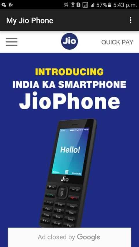 MY Jio Phone скриншот 2