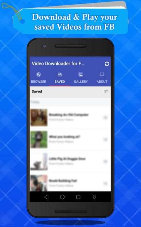Video Downloader for Facebook screenshot 2