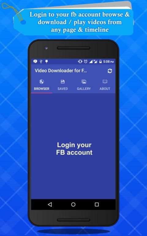 Video Downloader for Facebook स्क्रीनशॉट 4
