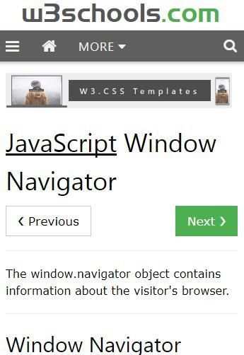 JavaScript W3Schools 2 تصوير الشاشة