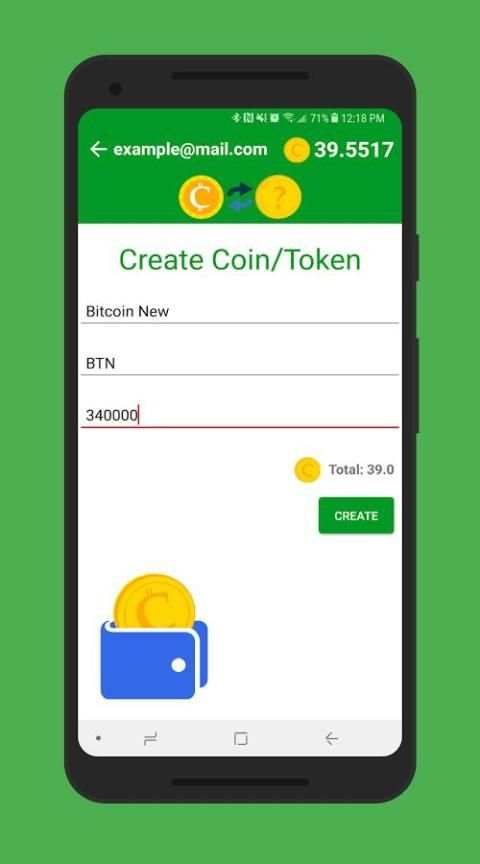 Crypto Maker - Cryptocurrency Coin and Token Maker скриншот 2