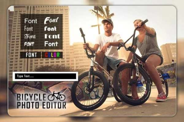 Bicycle Photo Editor : Cycle Photo Frame 2 تصوير الشاشة