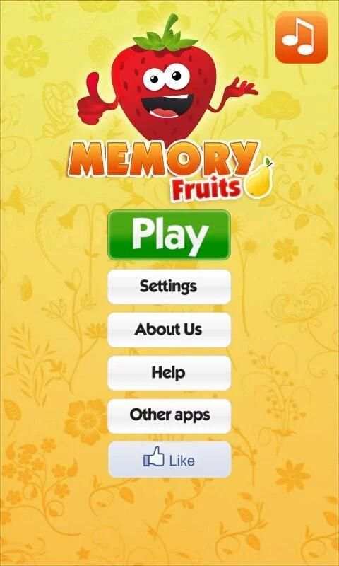 Memo Fruits: ćwicz pamięć screenshot 21