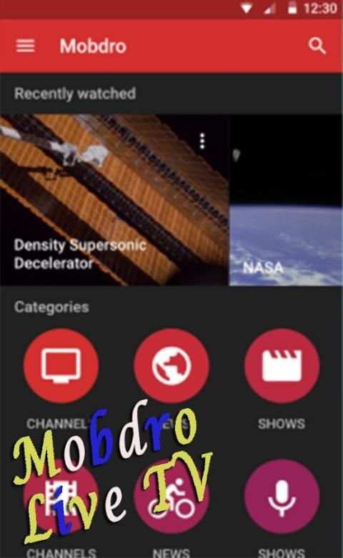 Live MobdroTV Online Tips 1 تصوير الشاشة