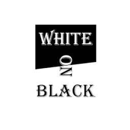 White on Black أيقونة