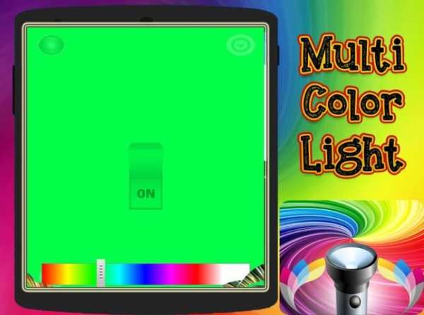 Brightest Color Flashlight screenshot 1
