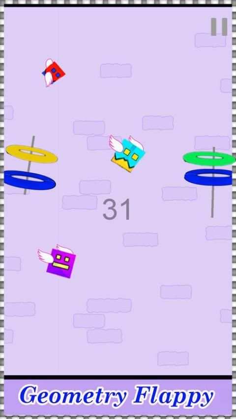 Geometry Flappy Dash screenshot 1
