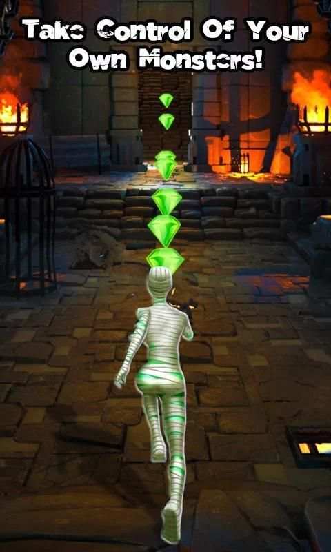 Temple Monster Rush Run Game 3 تصوير الشاشة
