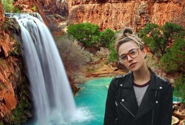 Waterfall Photo Frames скриншот 4