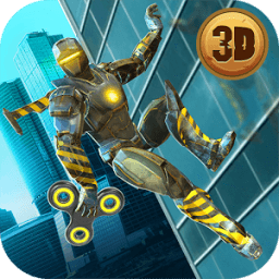 Super Ironhero Fidget Spinner City Rescue icon