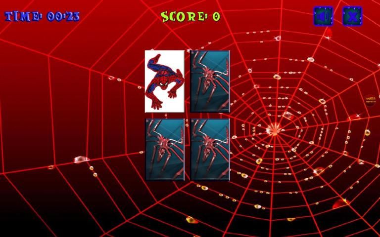 Spider Avenger memory kids أيقونة