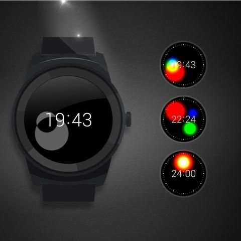 Watch Face - Tricolor скриншот 1