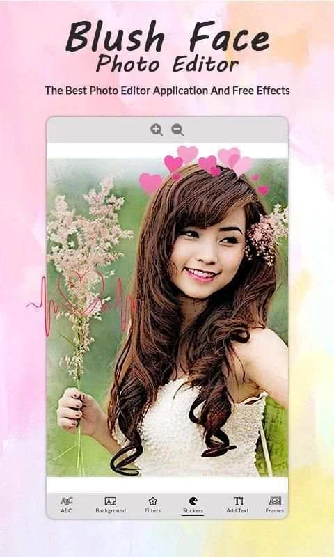 Blush Face Photo Editor screenshot 1