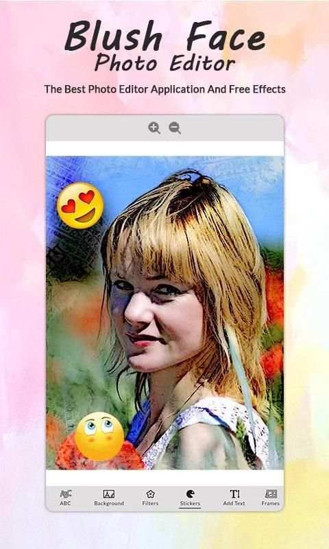 Blush Face Photo Editor 2 تصوير الشاشة