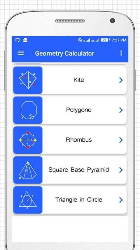 Geometry Formula & Calculator 2 تصوير الشاشة