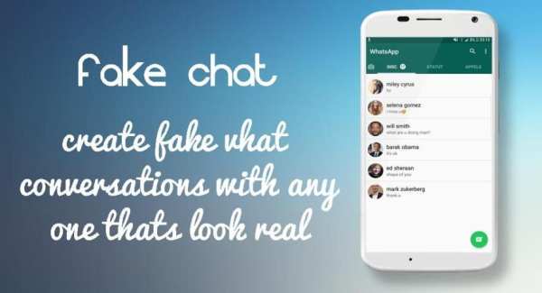 WatsUp Messenger fake conversations creator tool screenshot 2