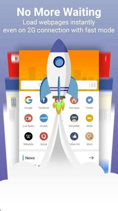 Yo Browser – Fastest Browser скриншот 3