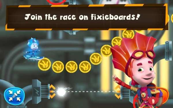 Fiksiki Sky Run: Endless Games screenshot 10