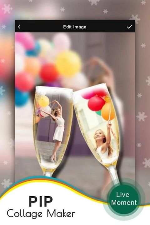 PIP Photo Collage Maker скриншот 5
