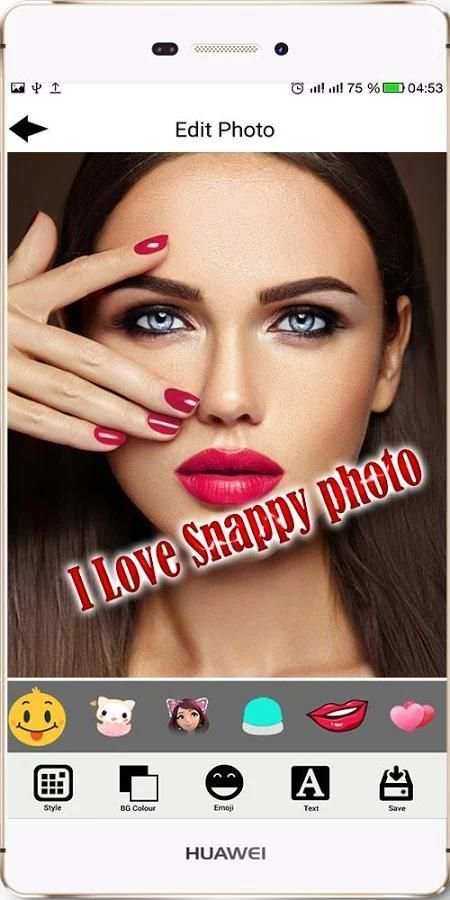 Snappy Photo Filters Stickers скриншот 3