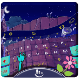 ikon Cute Plant Shooter Keyboard Theme