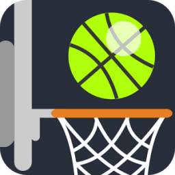 Tap Ball Dunks Ball Challenge