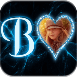 Lighting Text Letter Photo Frame أيقونة