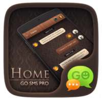 (FREE) GO SMS PRO HOME THEME on 9Apps