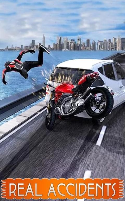 City Highway Moto Bike Racer screenshot 2