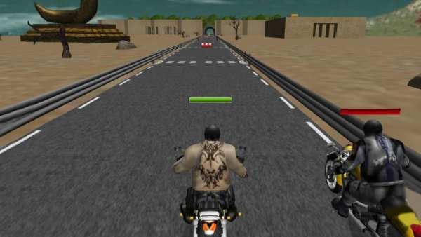 Moto Bike Road Rash screenshot 2