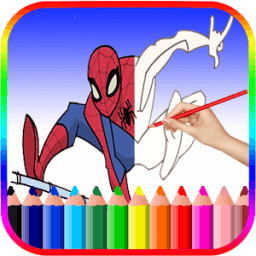 ikon How To Draw: Spider-Man Easy Step