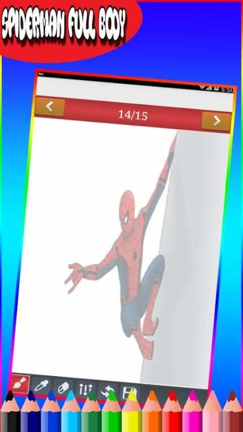 How To Draw: Spider-Man Easy Step скриншот 1