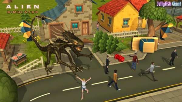 Alien Simulator 1 تصوير الشاشة
