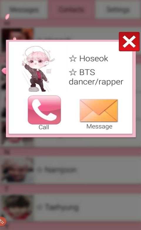 BTS Messenger V2 скриншот 2