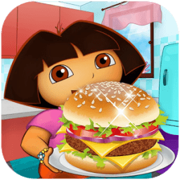 ikon Dora Cooking Burger