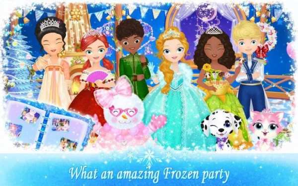 Princess Libby: Frozen Party 1 تصوير الشاشة