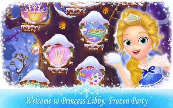 Princess Libby: Frozen Party 5 تصوير الشاشة