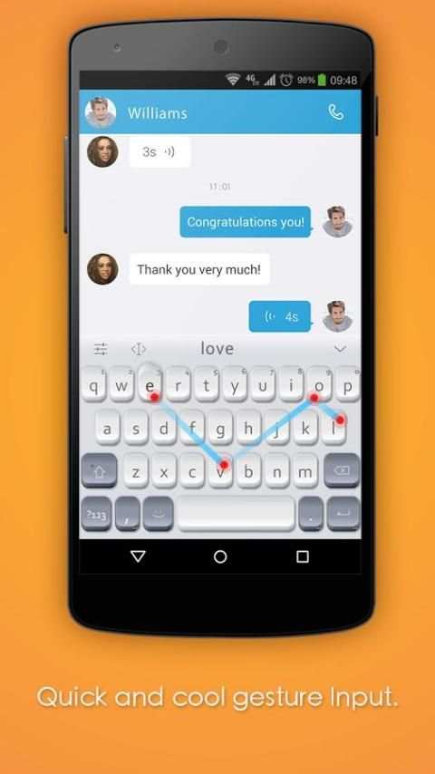 Emoji Keyboard Plus скриншот 1