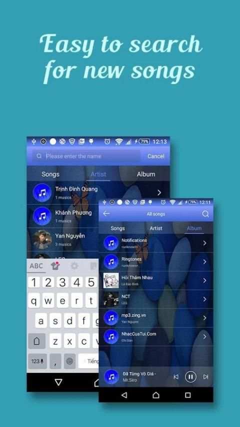 Music Samsung Galaxy A7: Music Player style A7 Pro screenshot 2
