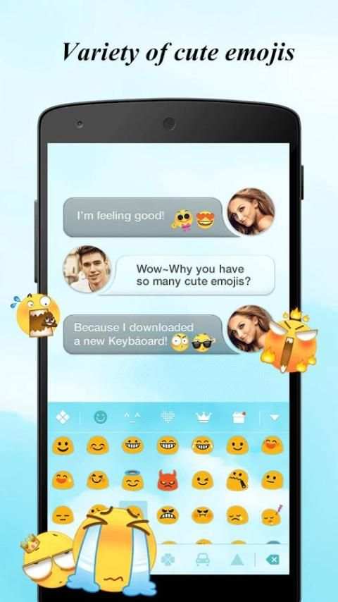 Keyboard - Boto : Clean Blue screenshot 4