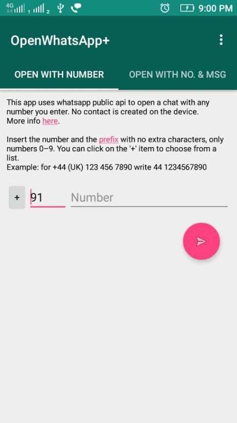 Open In WhatsApp+ скриншот 5