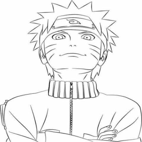 Sketsa Naruto Cartoon screenshot 1