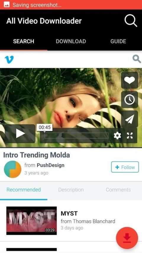 Wid mate video downloader скриншот 3