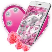 Crimson Hearts Diamond Theme on 9Apps