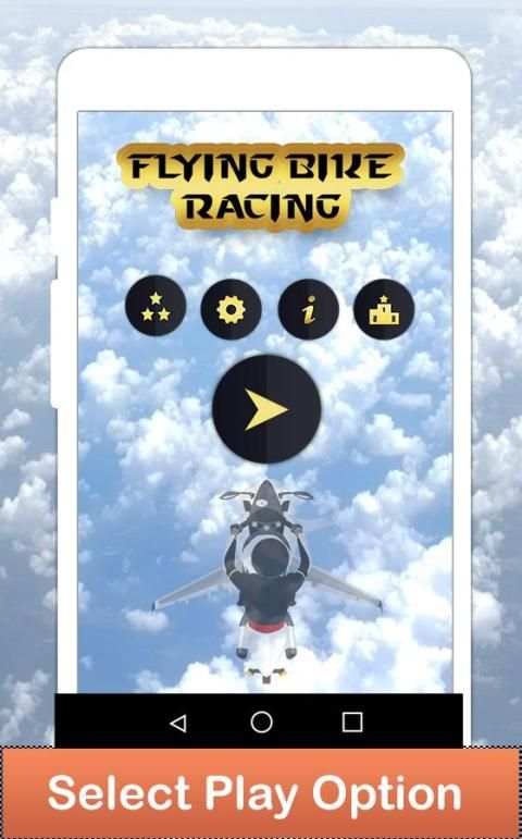 Flying Bike Racing screenshot 5