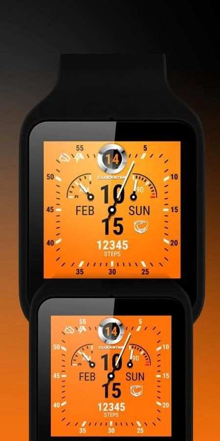 Watch Face Clockster screenshot 3