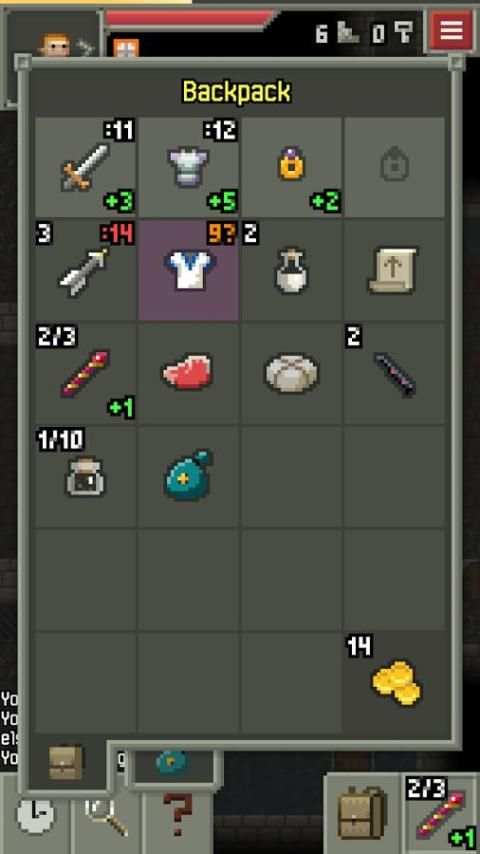 Pixel Dungeon 6 تصوير الشاشة