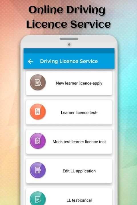 Online Driving Licence Service screenshot 4