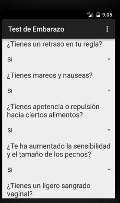 Test de Embarazo - ¿Estoy embarazada? Compruébalo. screenshot 1