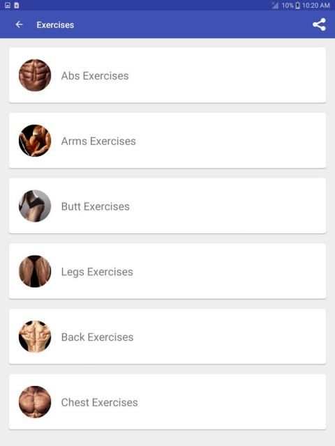 Home Workouts - No Equipment screenshot 5